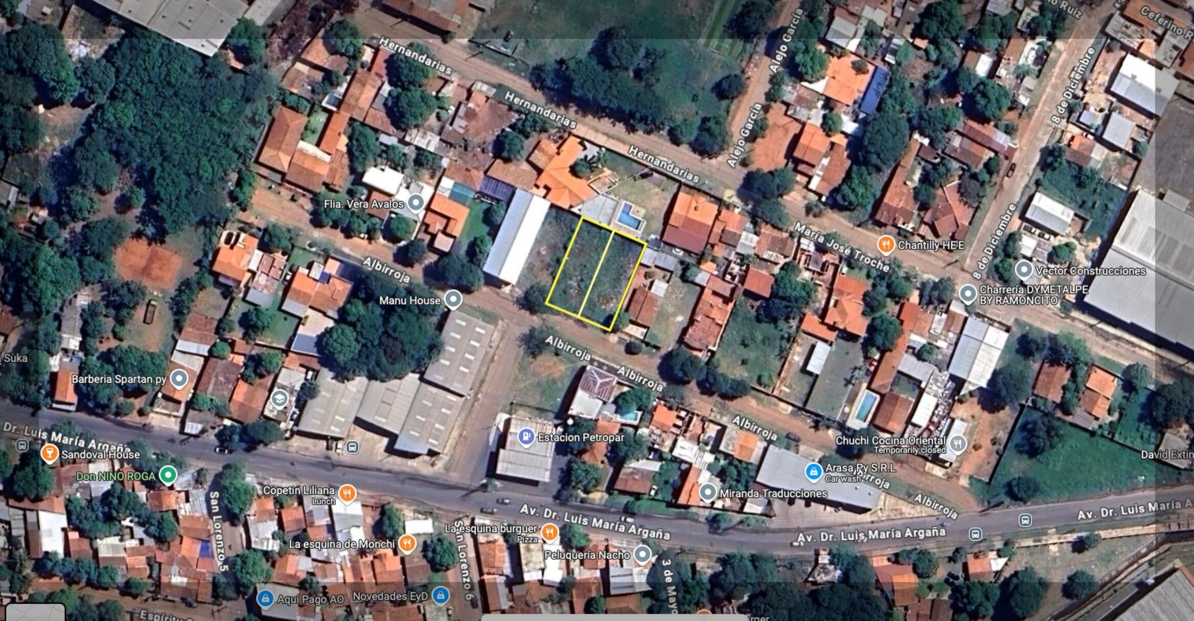 Terrenos en Venta en Fernando de la Mora – Zona Avelino Martínez